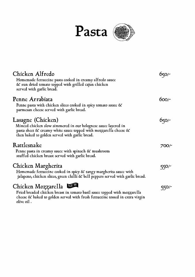 The Lounge By Attraction Menu