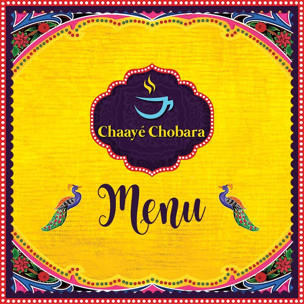 Chaaye Chobara Menu