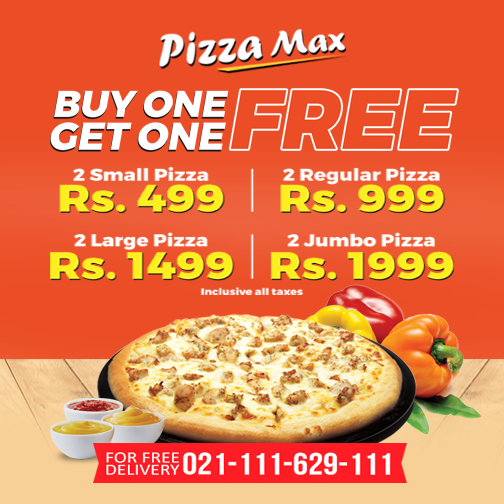 Pizza Max Menu