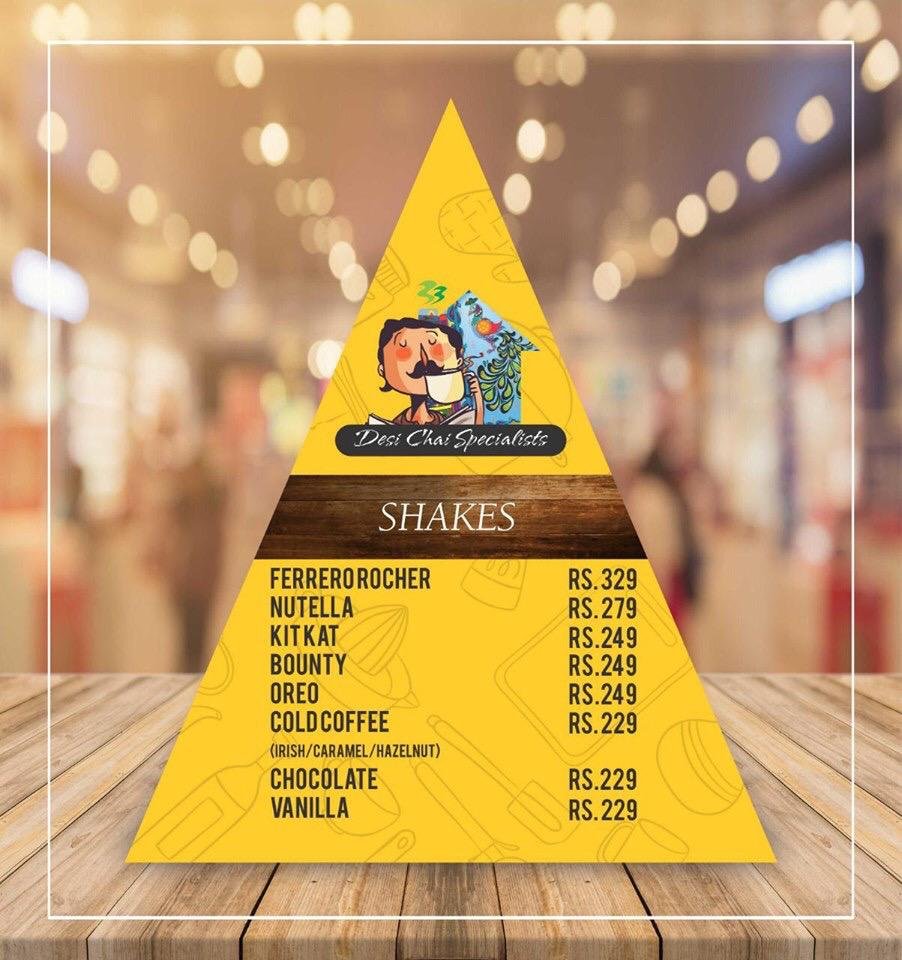 Chaaye Ghar Menu