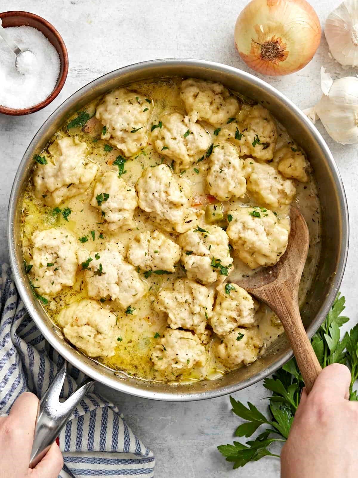 Hearty Chicken and Dumplings