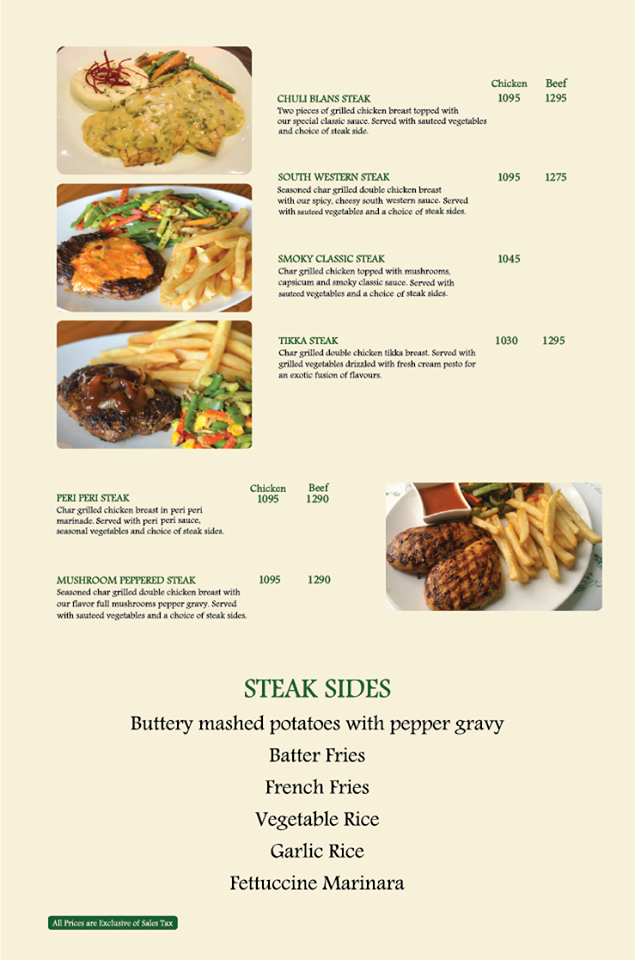 Coffee Tea & Company menu page 3