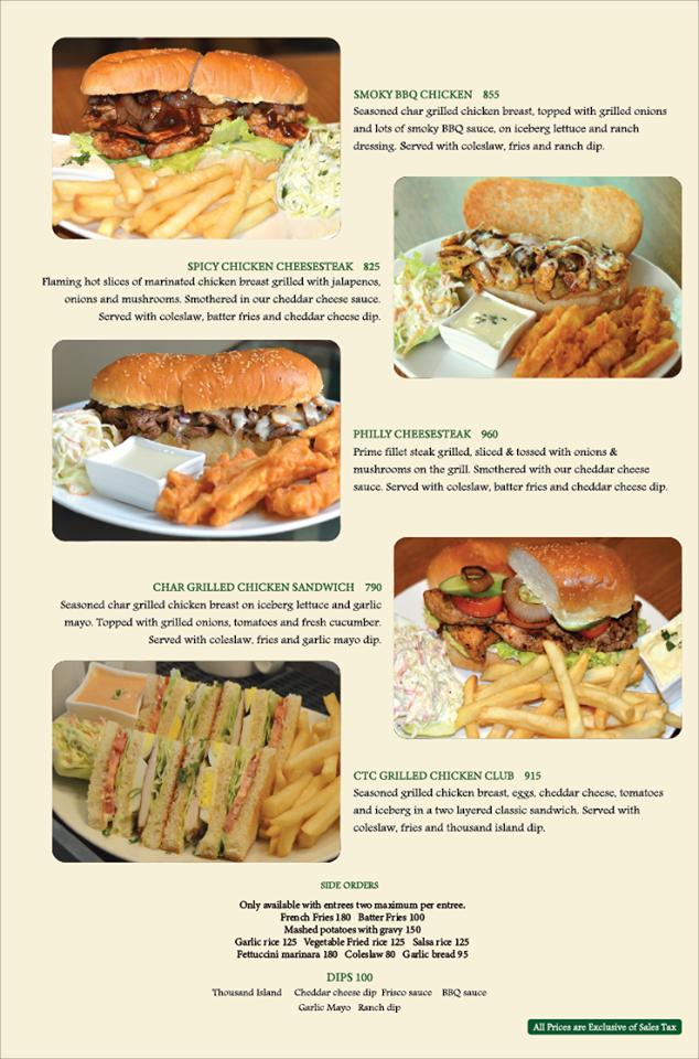 Coffee Tea & Company menu page 5