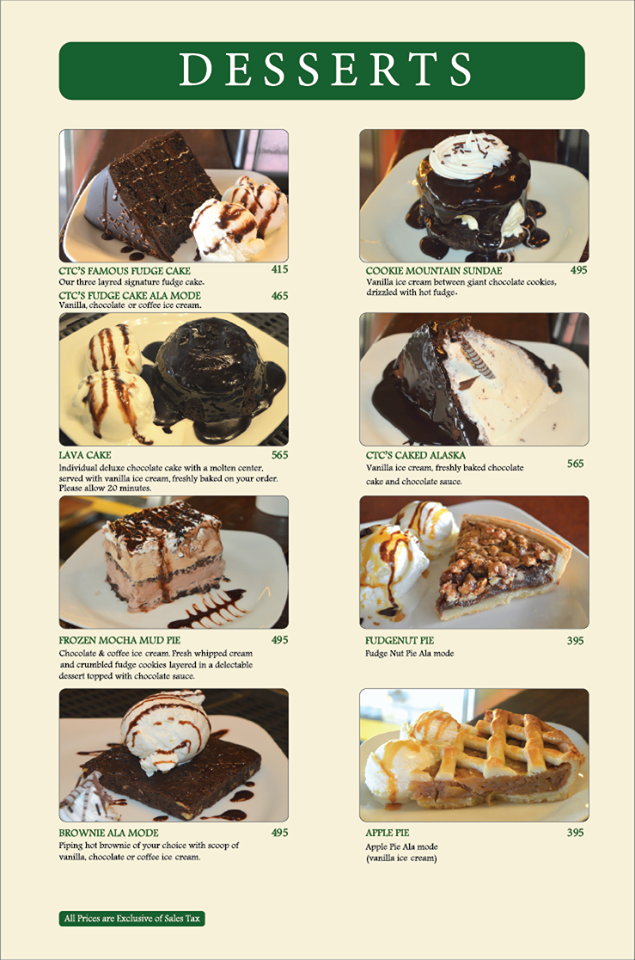 Coffee Tea & Company menu page 6