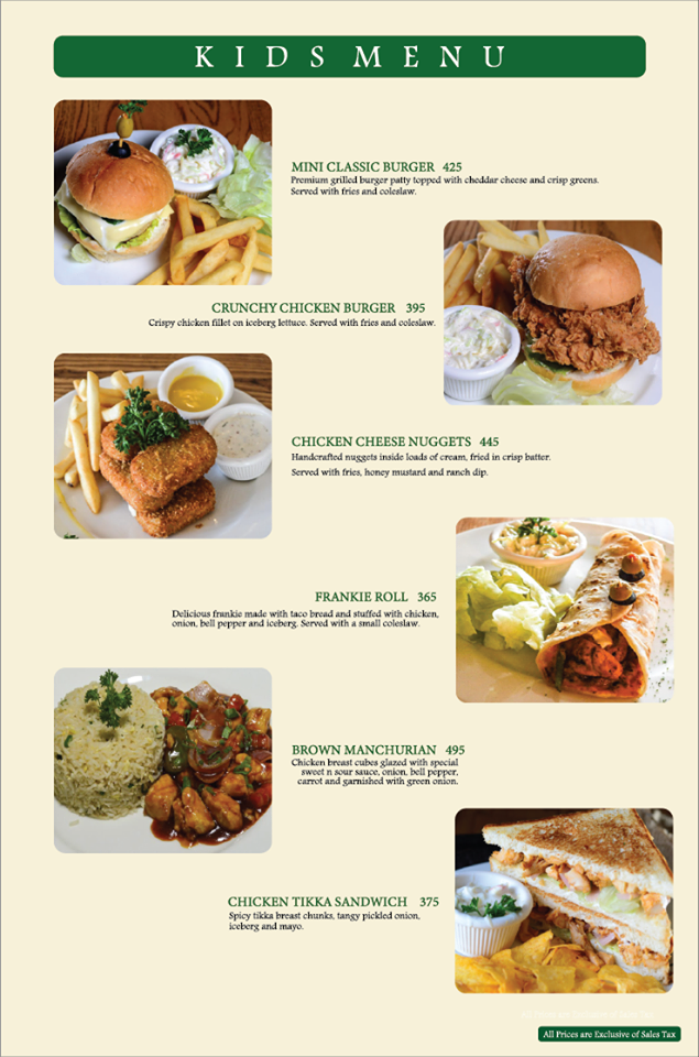 Coffee Tea & Company menu page 12