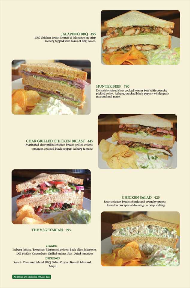 Coffee Tea & Company menu page 19