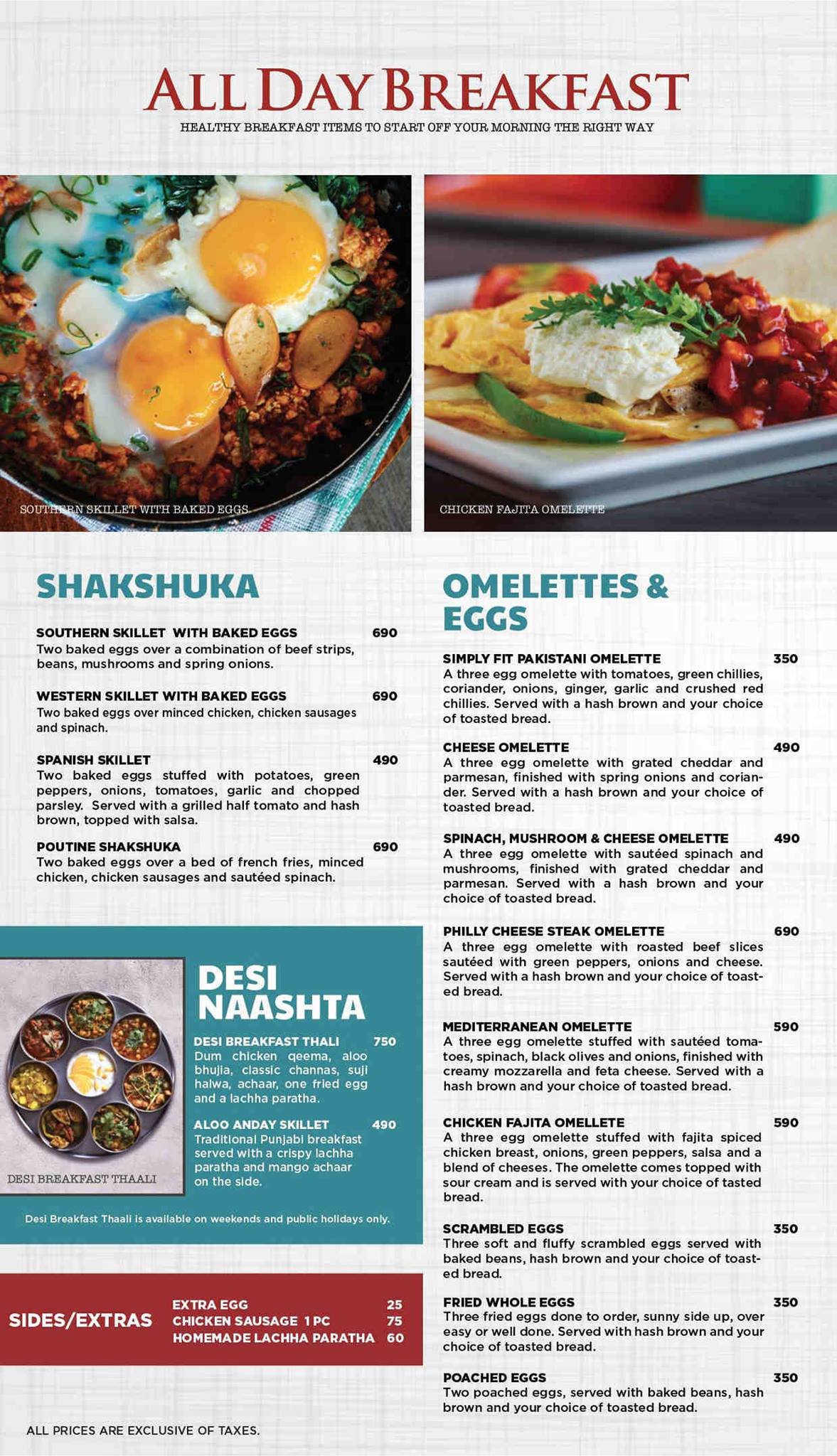 Jade Cafe-DHA menu page 1