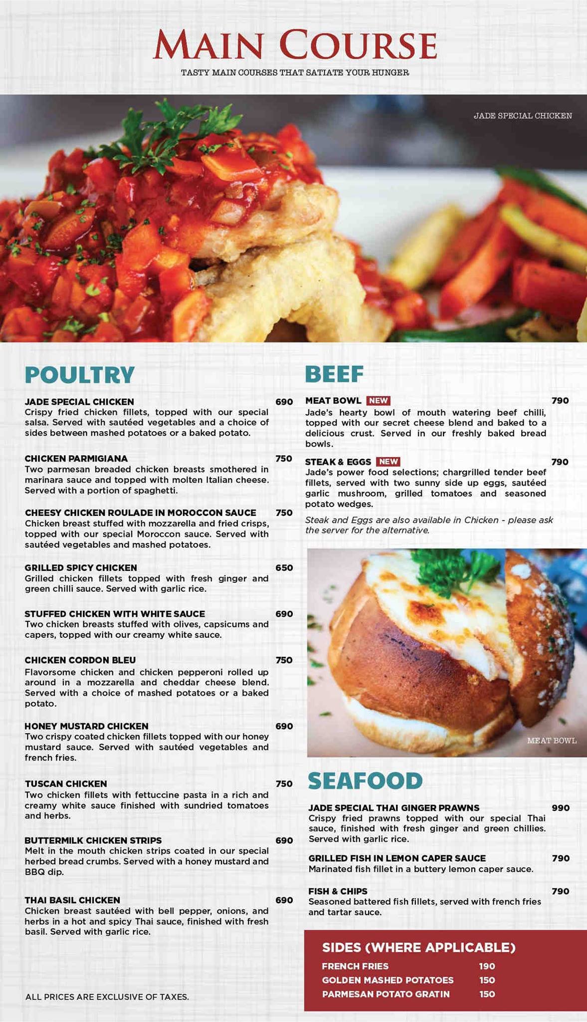 Jade Cafe-DHA menu page 13