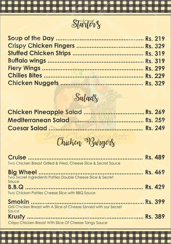 Chaaye Ghar menu page 4