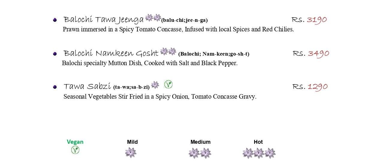 Dawat - Islamabad Serena Hotel menu page 6