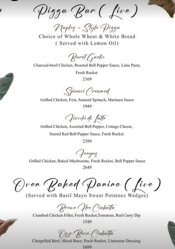 Undercut menu page 3