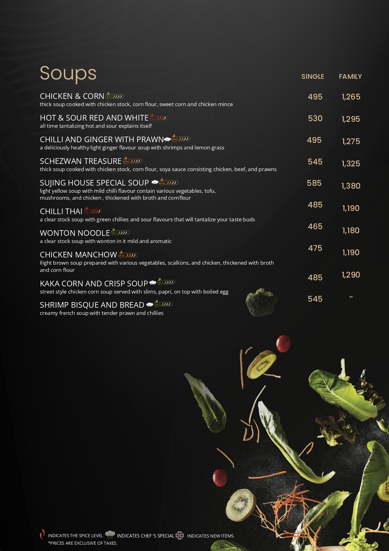 Su Jing - Chinese And Beyond menu page 1