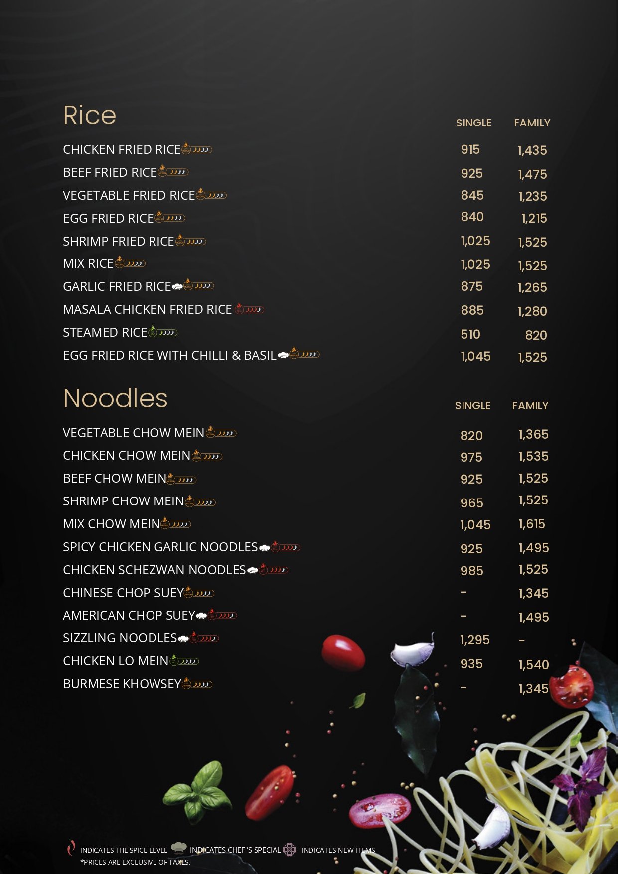 Su Jing - Chinese And Beyond menu page 9