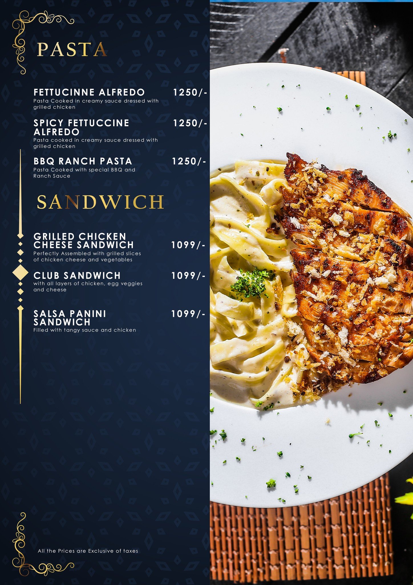 Resto Karachi menu page 5