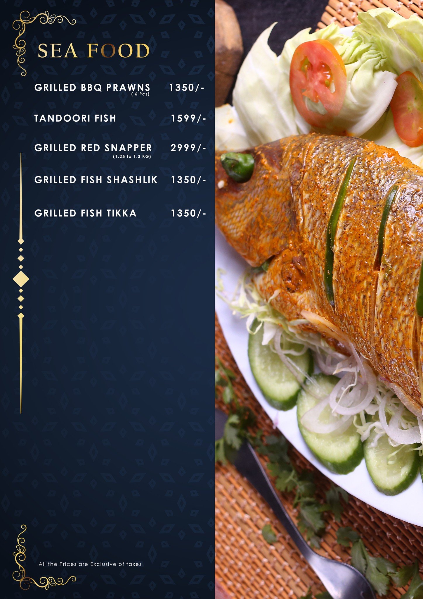 Resto Karachi menu page 9